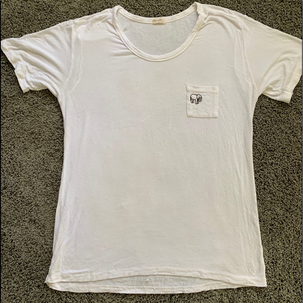 John Galt (Brandy Melville) Elephant Pocket Tee